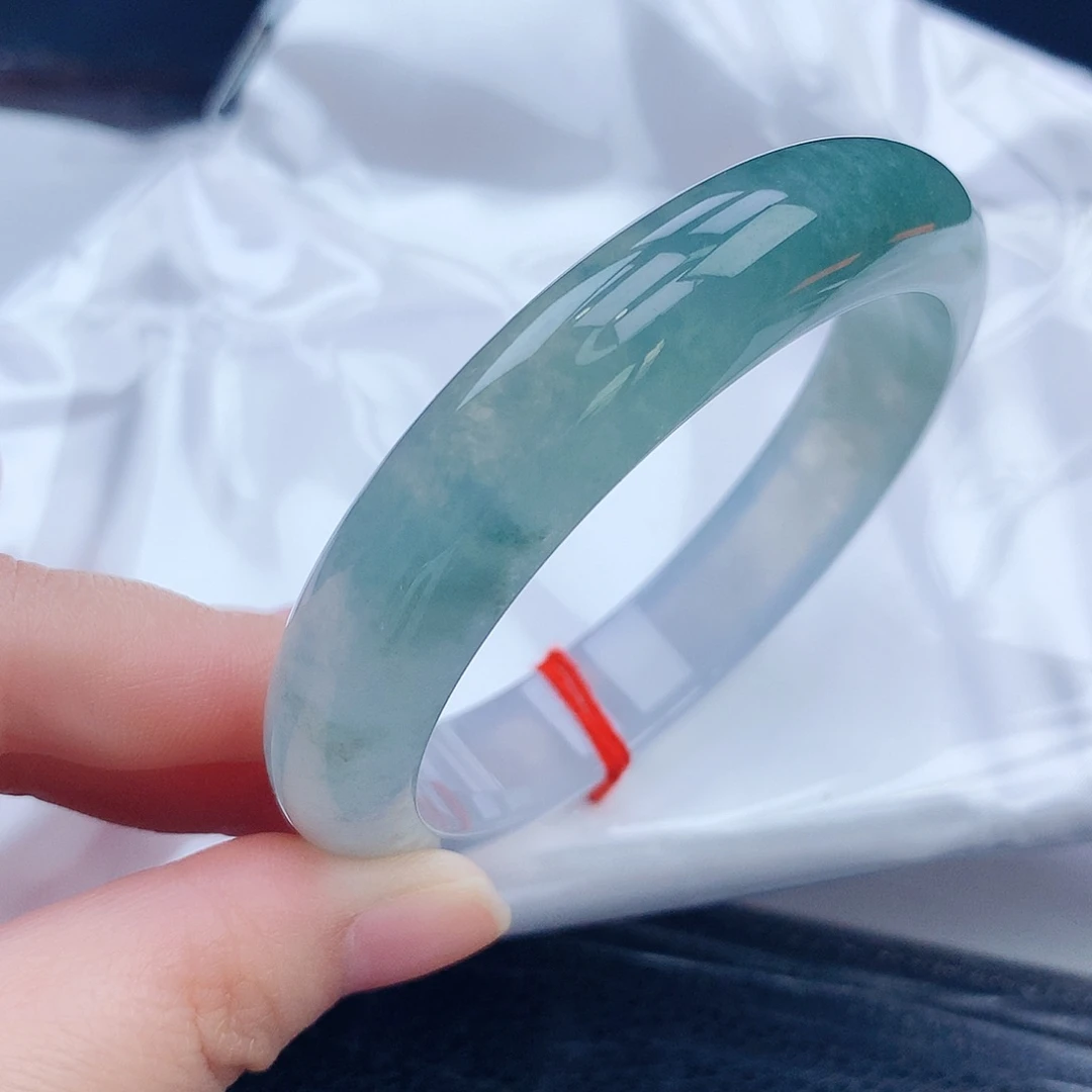 翡翠未镶嵌手镯缅甸天然翡翠A货手镯