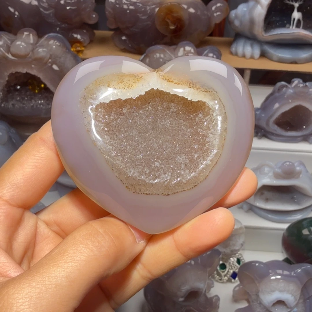 玛瑙/玉髓未镶嵌摆件