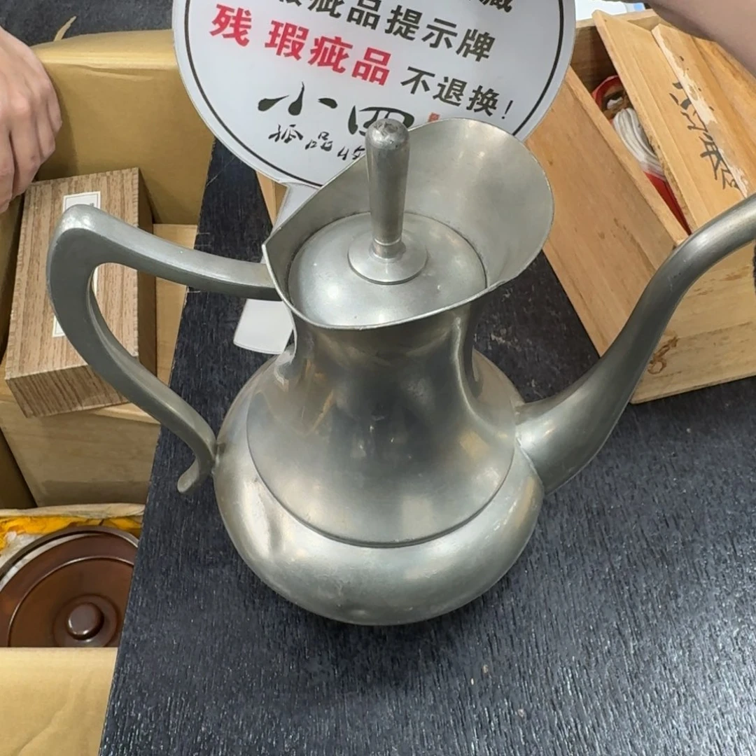 锡日本中古工艺品摆件