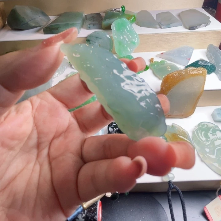 裸石翡翠天然翡翠