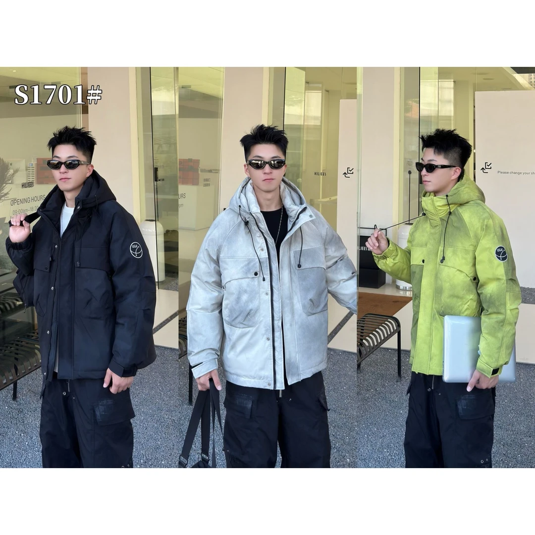 【光芒】定制面料！情侣冬季冲锋衣保暖防寒服外套Z-1701.