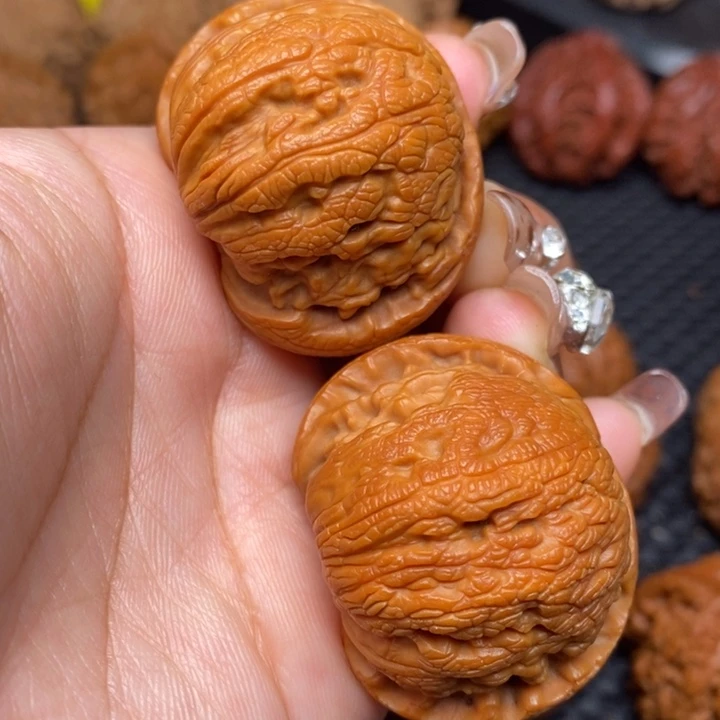 吊坠文玩核桃秦岭野生62