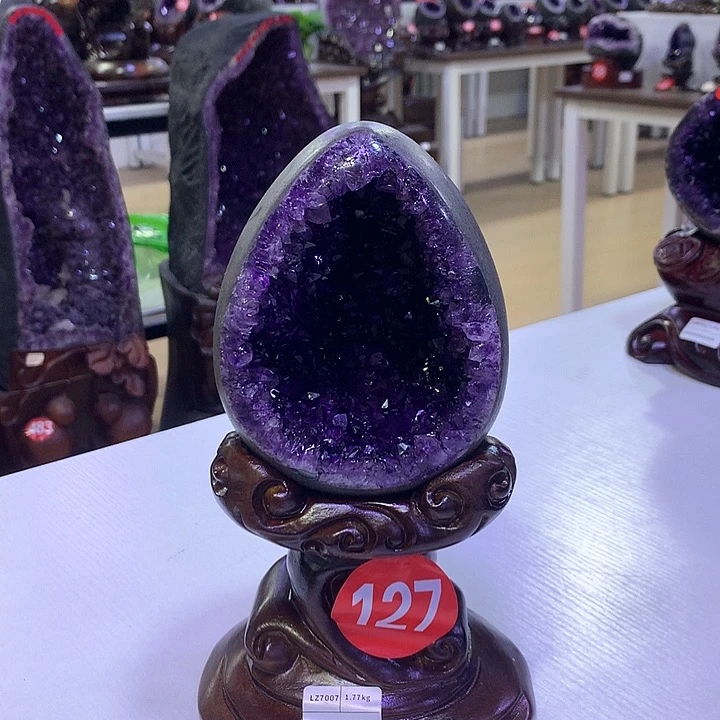 未镶嵌紫晶大型摆件（非配饰）妞妞