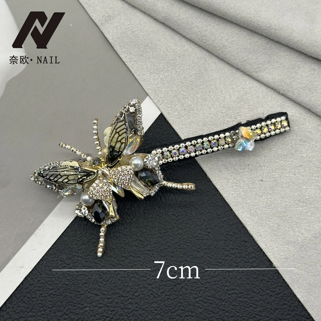 【NAIL·奈欧】设计师系列6015蝴蝶弹簧夹