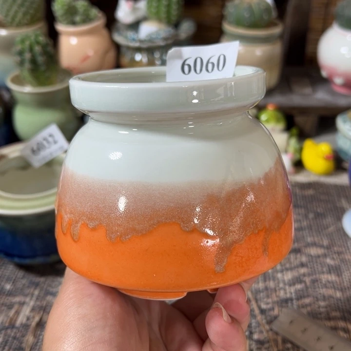 口7高9 手工花盆满30包邮
