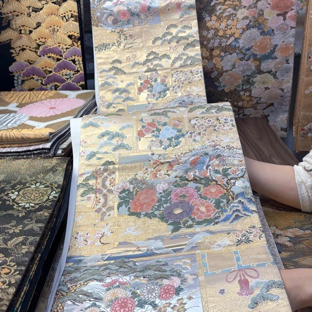 织绣枣****姐唐锦西阵织带子