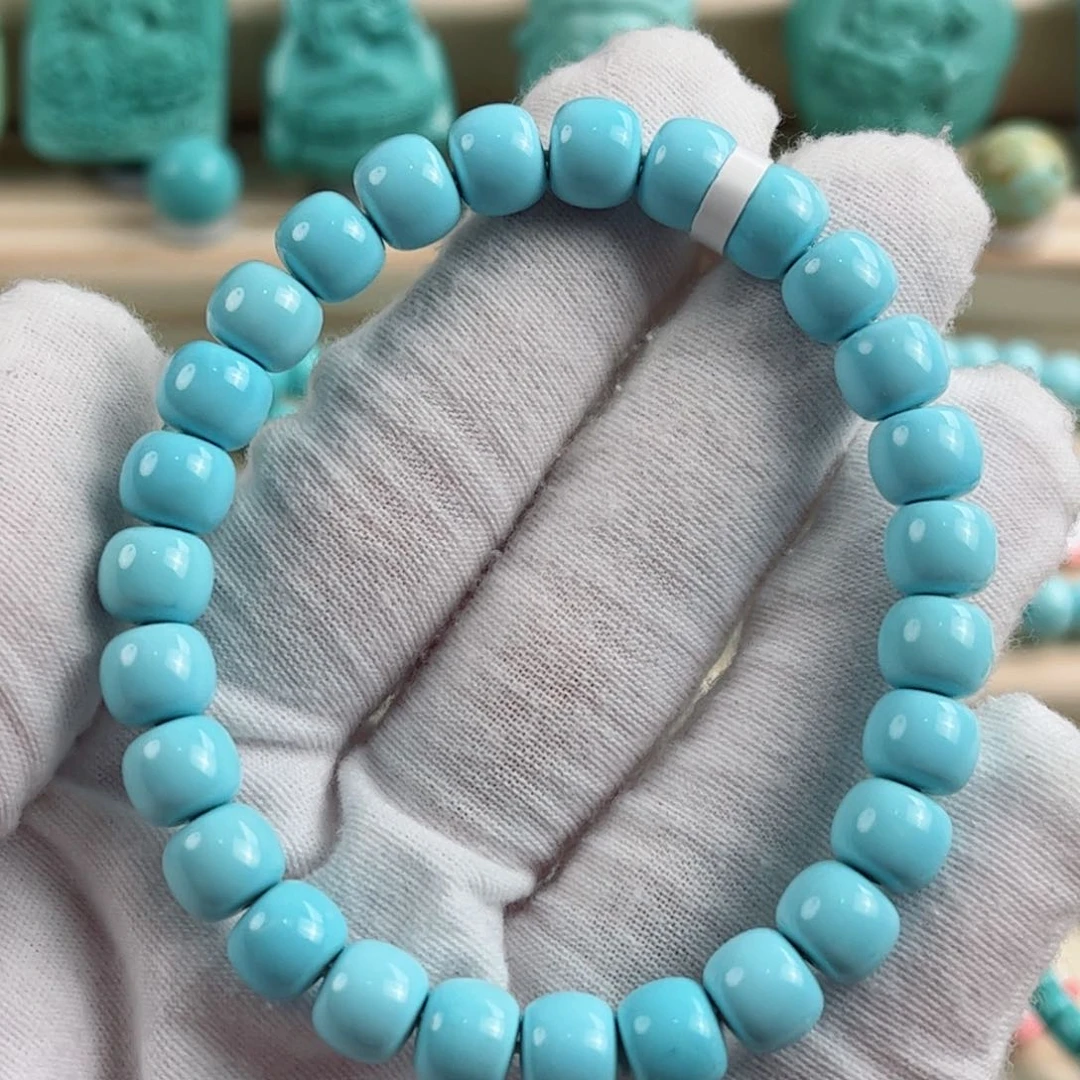 未镶嵌绿松石尺寸8.7mm