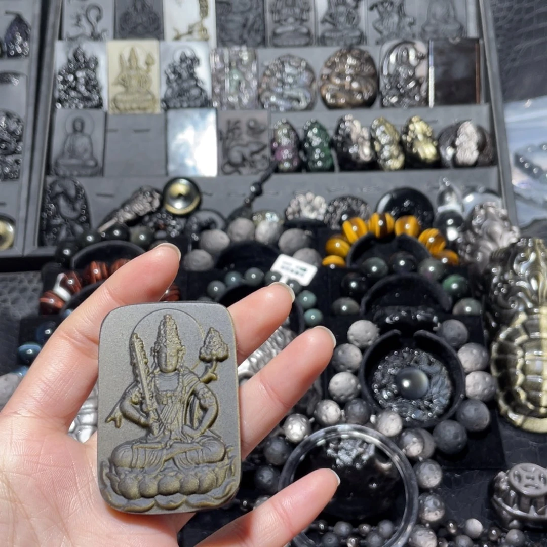 众***Y定制黑曜岩未镶嵌