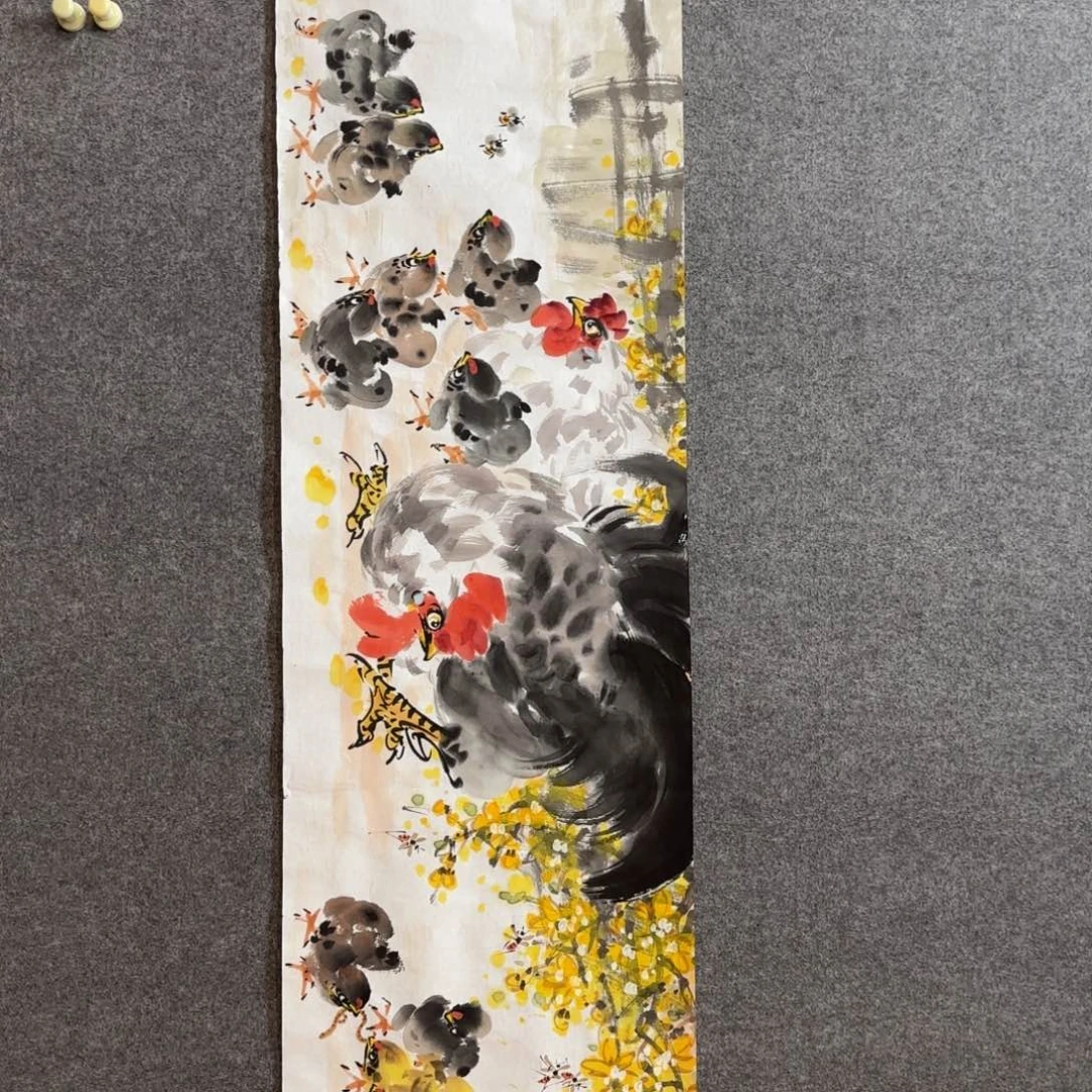 国画娄鹏老师手绘作品