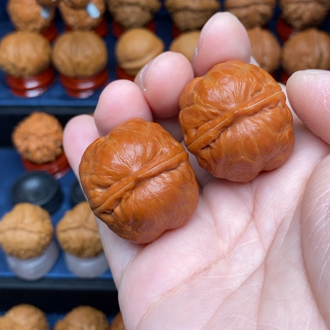 文玩核桃把件南***学手捻