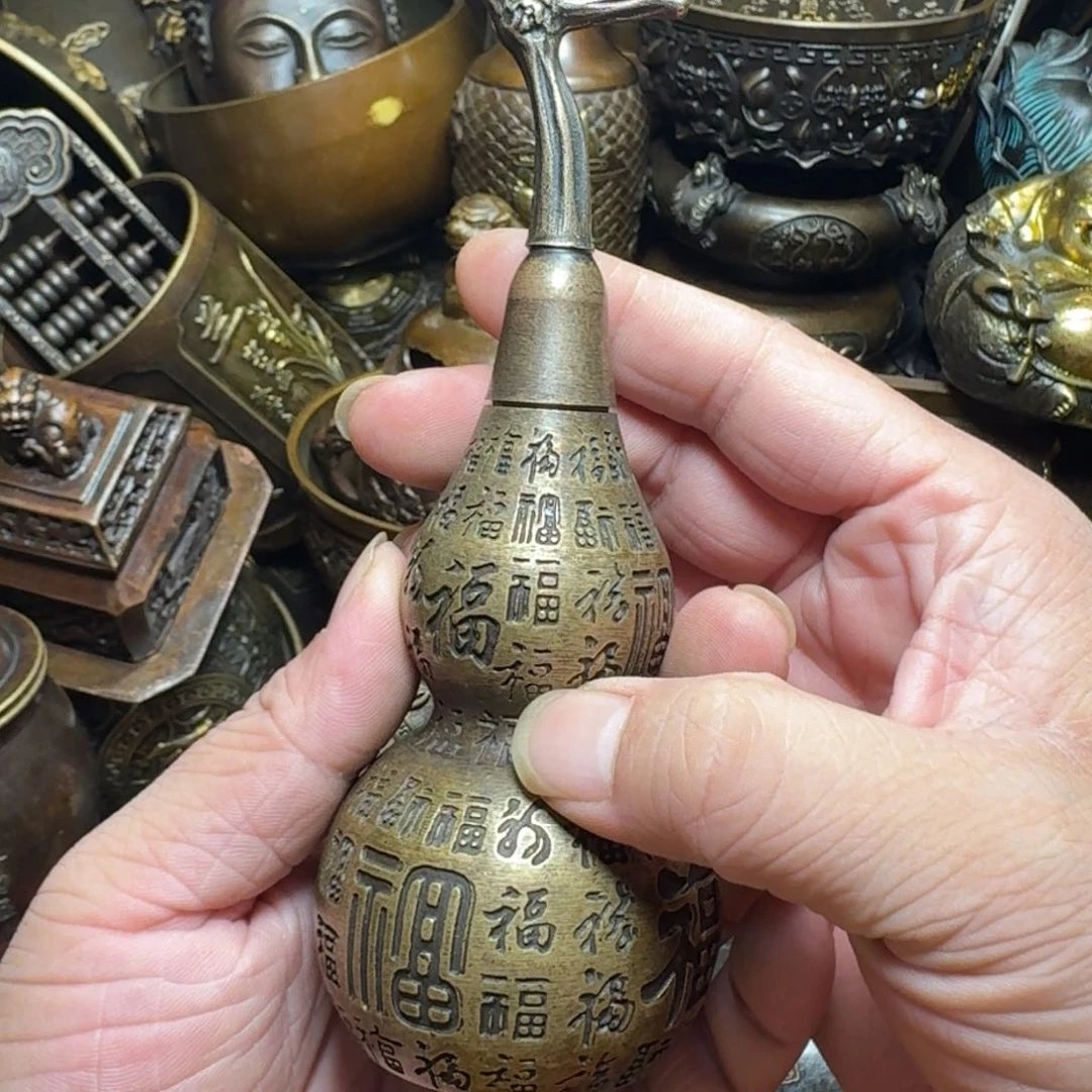 铜器摆件收收藏藏