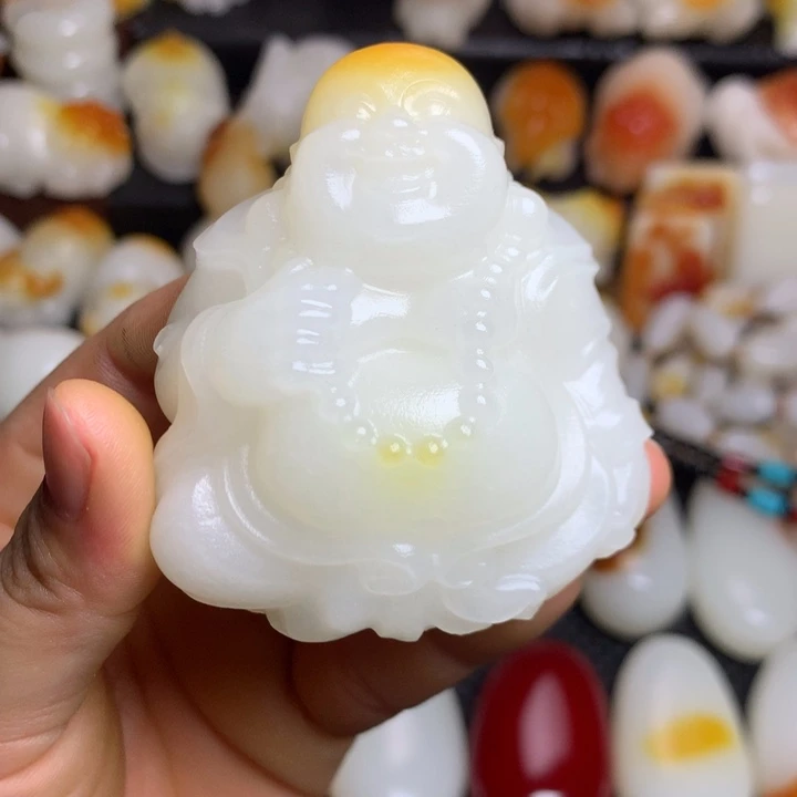 土*哥新疆戈壁石五彩石