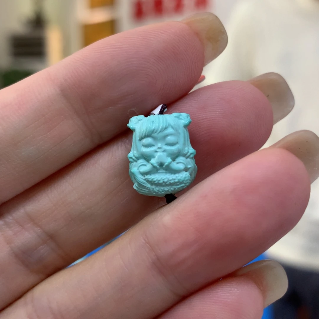 绿松石未镶嵌配饰