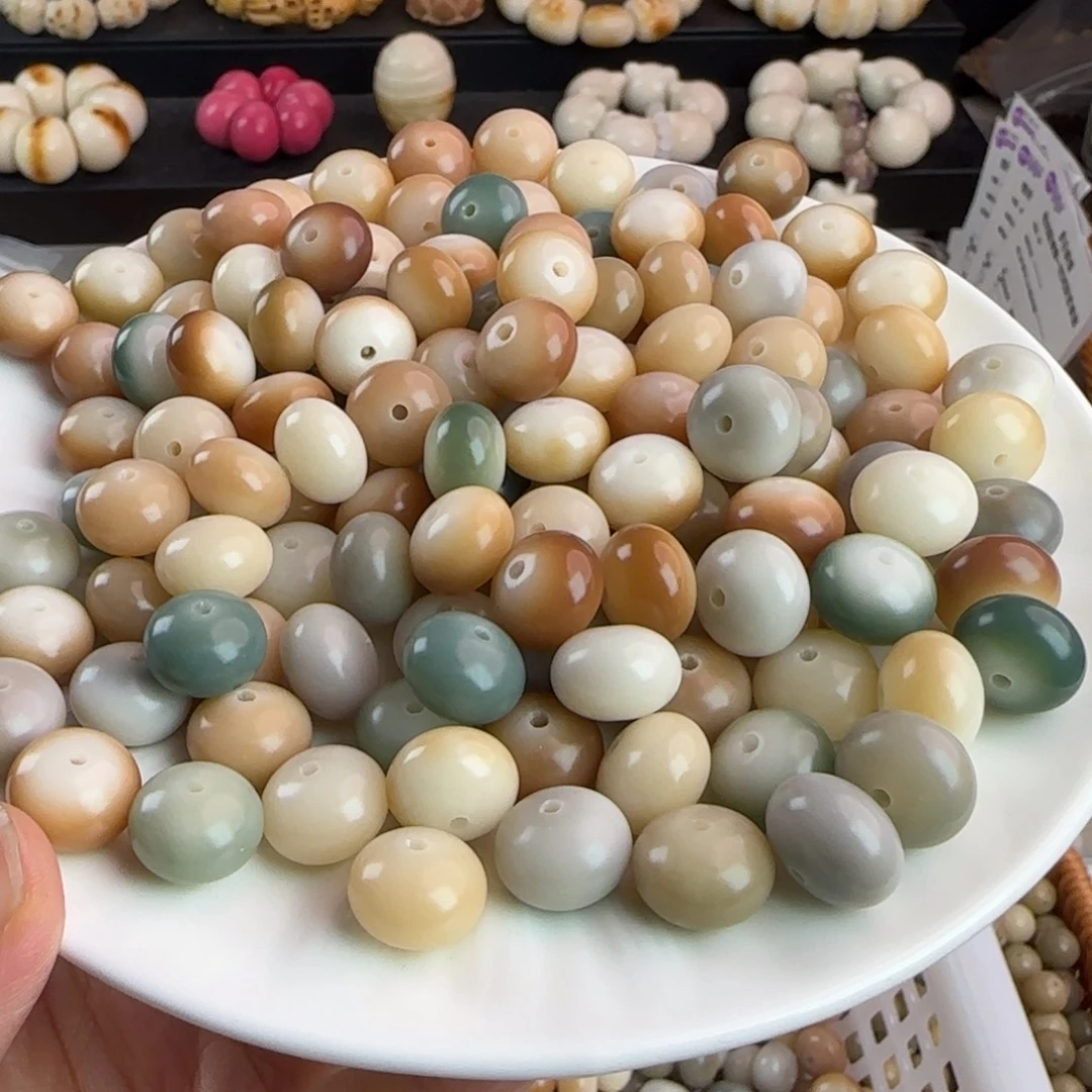 菩提根/象牙果吊坠卡13十里桃花算盘100卡牌➕10备珠