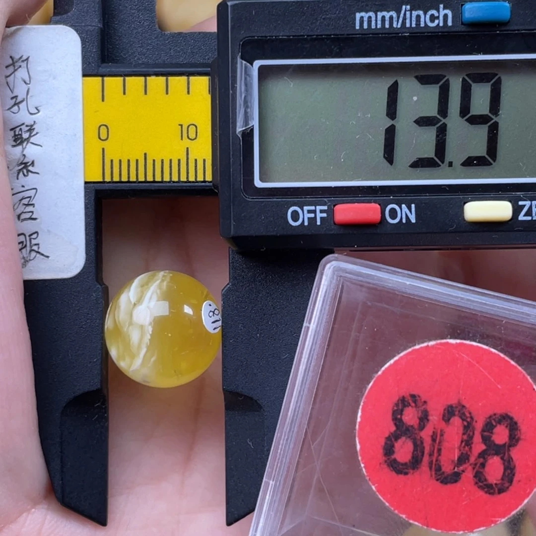 未镶嵌蜜蜡珠宝奇石微瑕，未打孔