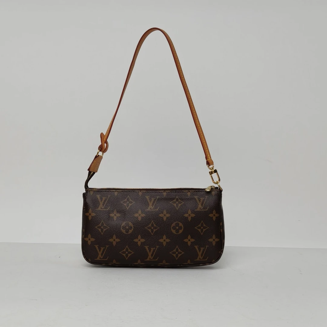 95新 LouisVuitton/路易威登 【娇】大麻将包 老花 PVC芯片 908800