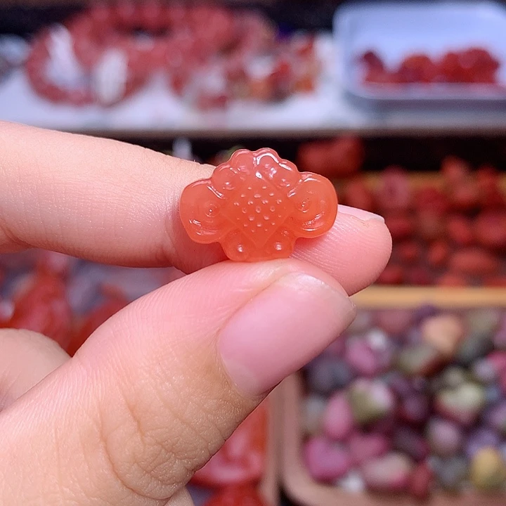 未镶嵌南红南红玛瑙中国结