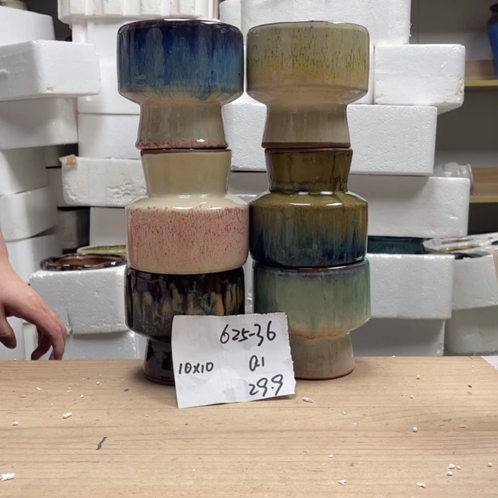 紫砂花盆多肉花盆微瑕36