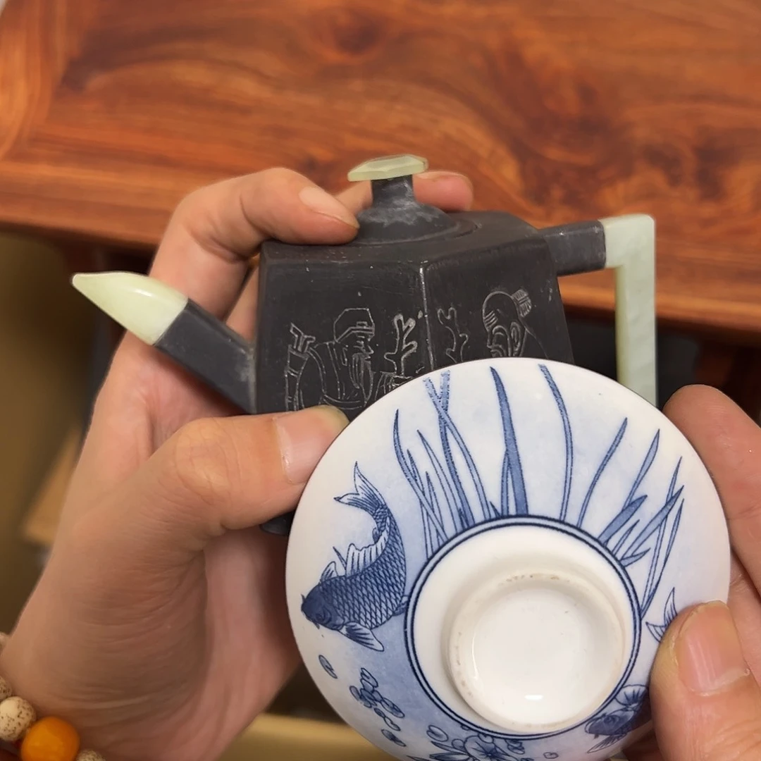 瓷片工艺赏玩器物下单即认可多样性发其一随**福