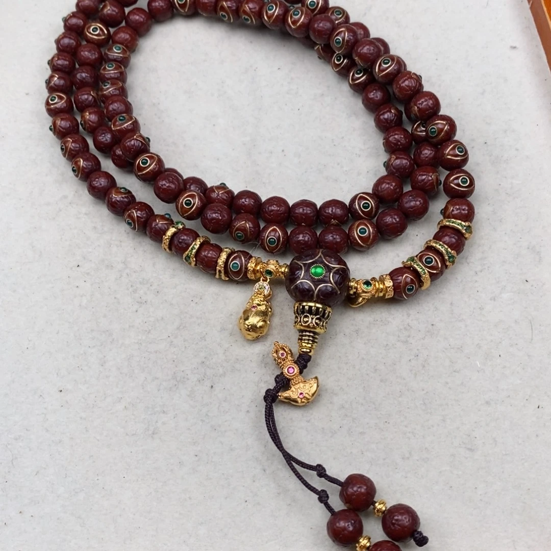 微***行凤眼菩提吊坠凤眼