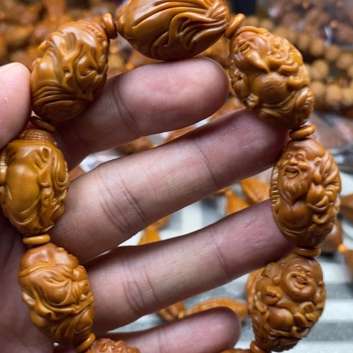 手串/手链橄榄核橄榄核雕工艺手串