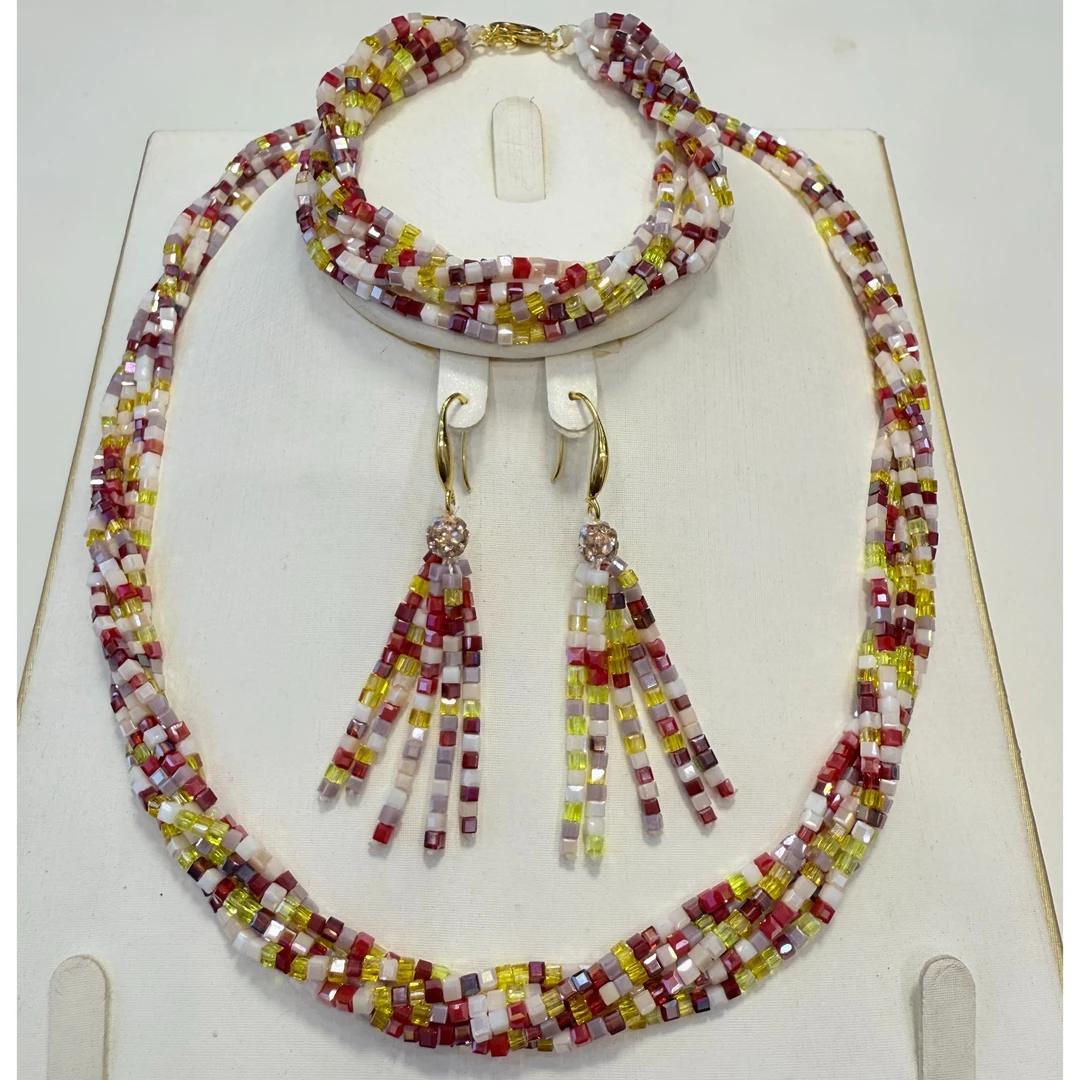 铜合金仿水晶项链 诗美恋خرىستال تاش