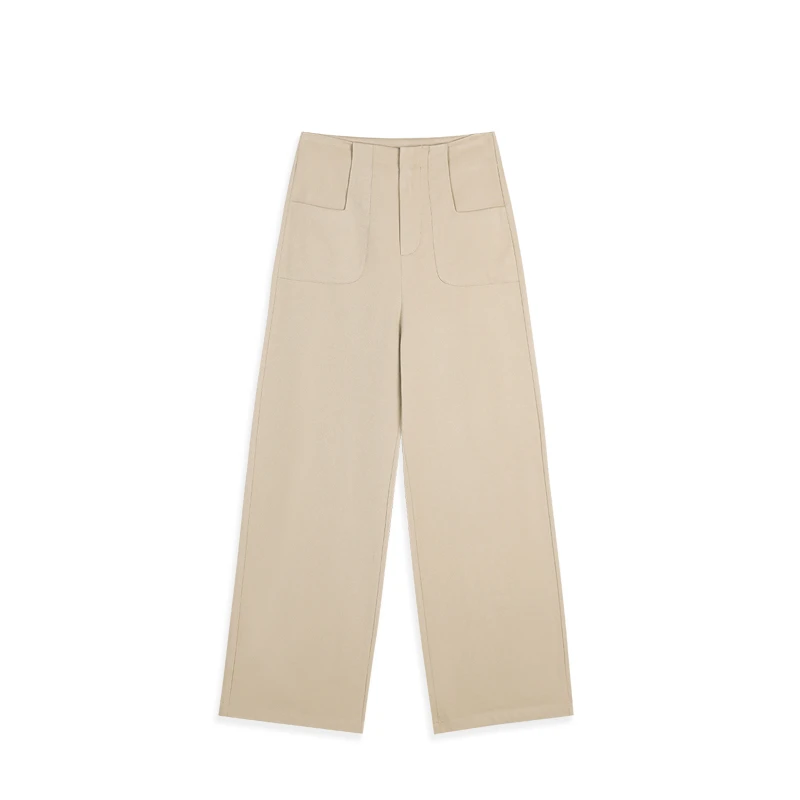 【LIbaibai】高腰显瘦早秋新款休闲裤DD-0389