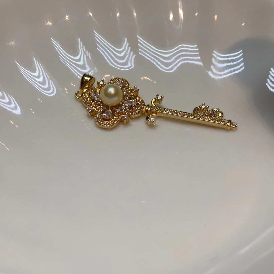 海水珍珠颈饰银S925镶嵌