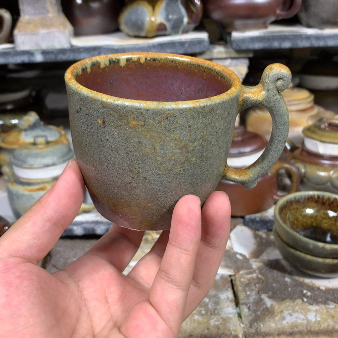紫砂茶壶纯自然柴烧