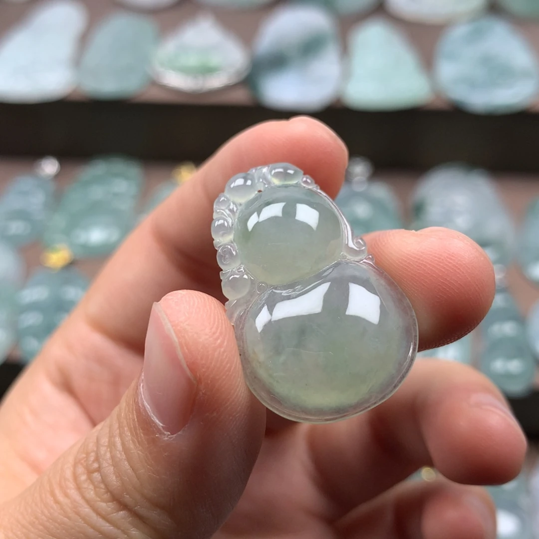 颈饰未镶嵌翡翠天然翡翠