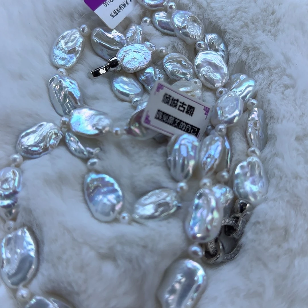 未镶嵌项链定制613淡水珍珠