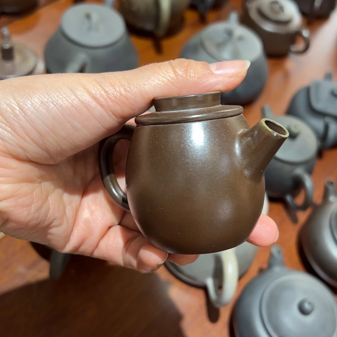 贵台龙窑柴烧茶壶A66