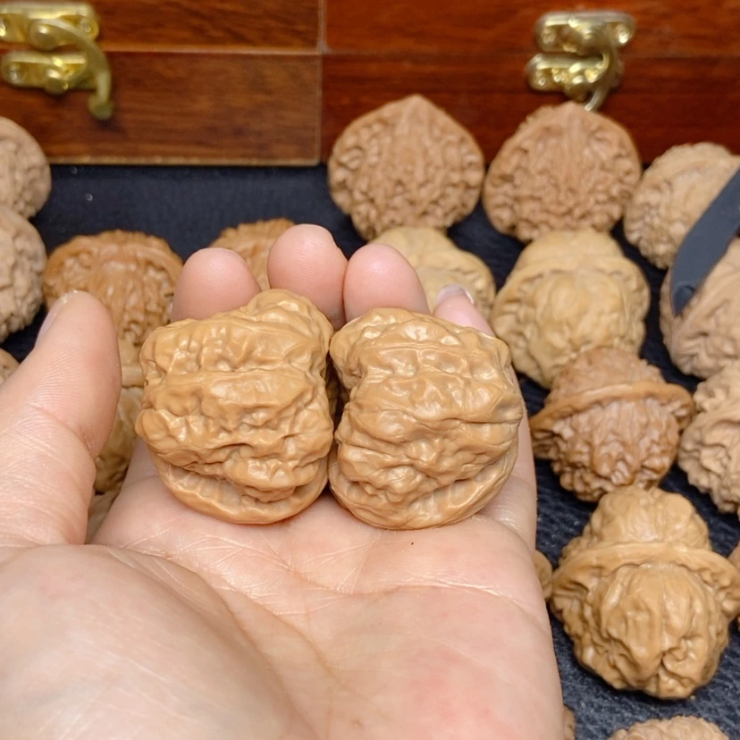 【闪购商品】文玩核桃吊坠楊*生蛙蛙38