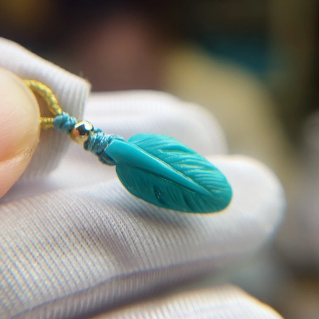 绿松石珠宝奇石未镶嵌用****味