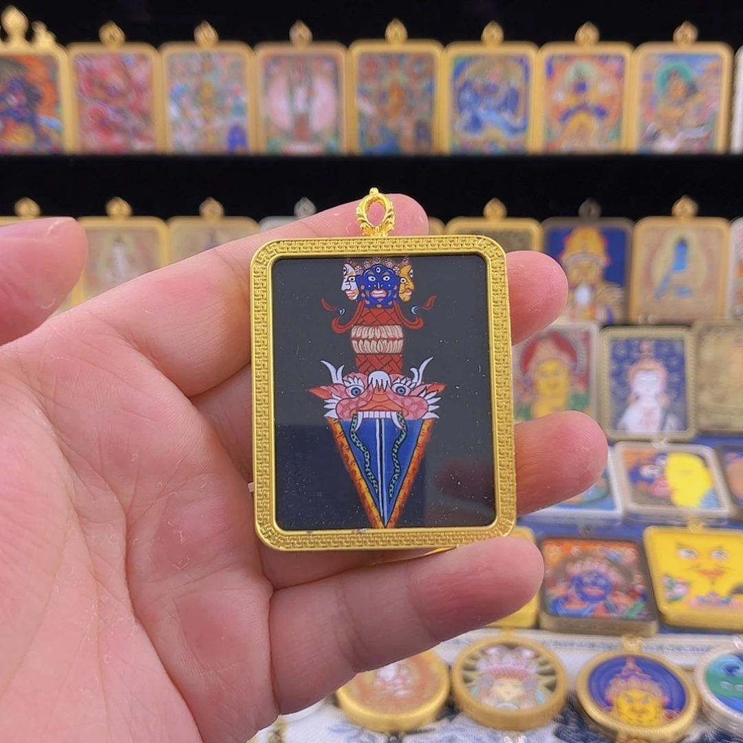 青海热贡纯手绘唐卡