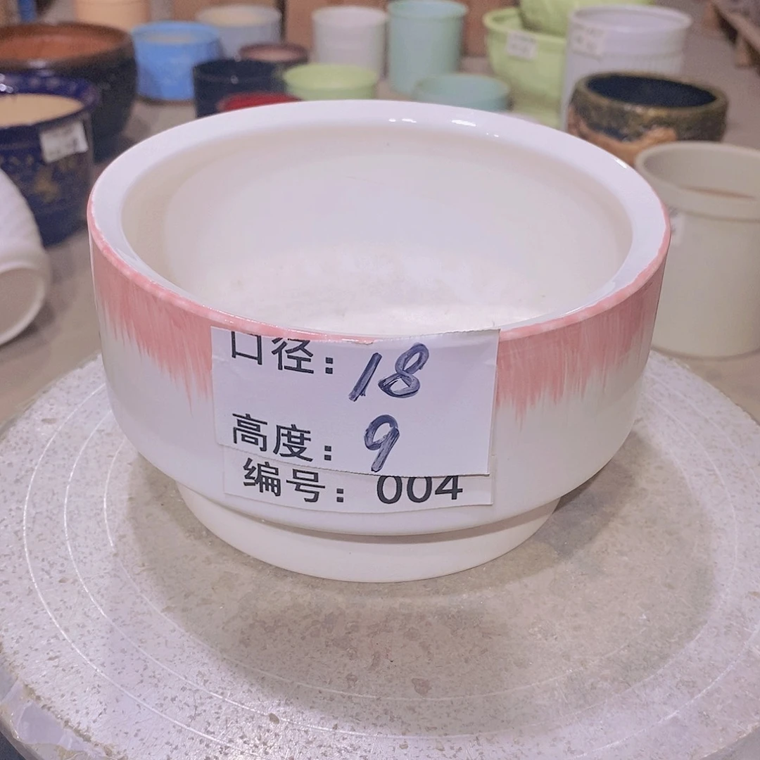 【闪购商品】陶瓷微瑕花盆-CCH004-1个小号