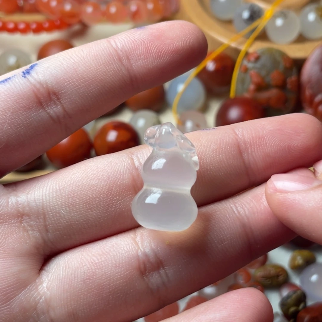 南红玛瑙未镶嵌吊坠(不含链)