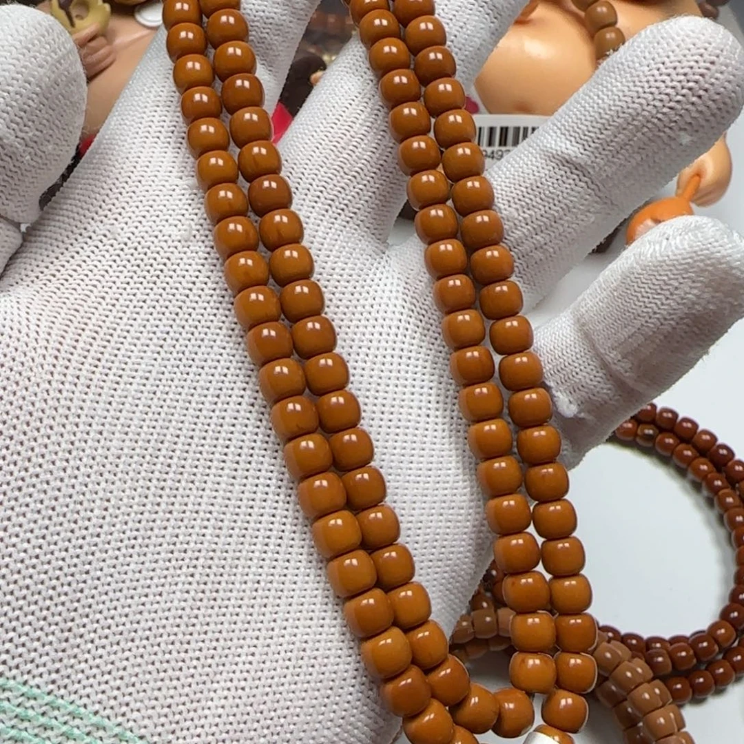 *****橄榄核手串/手链老挝核尖脖挂6.45