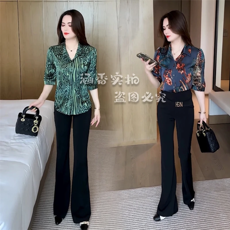 夏季新款丁达尔穿搭衬衫气质显瘦时尚百搭减龄上衣休闲韩版洋气