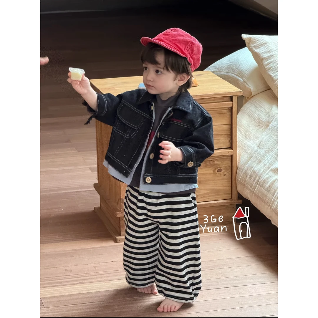 2025秋冬新款男宝a类婴幼儿套装
