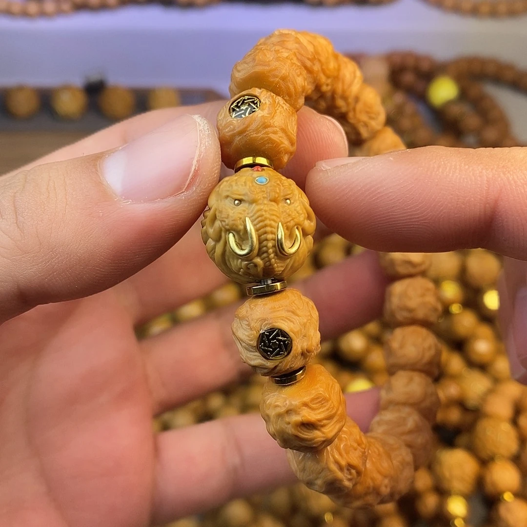 吊坠猴头核桃全品游龙像神