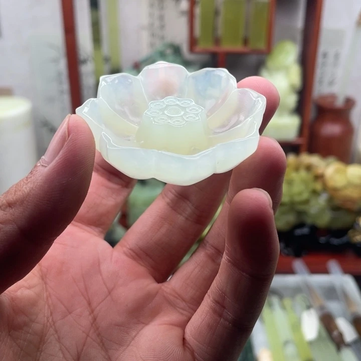 未镶嵌岫玉四大名玉香插
