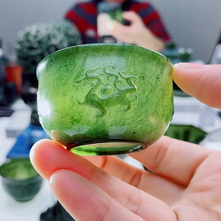 和田玉（青玉）未镶嵌把件