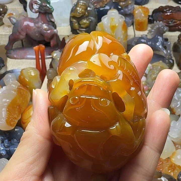 玛瑙/玉髓未镶嵌饰品