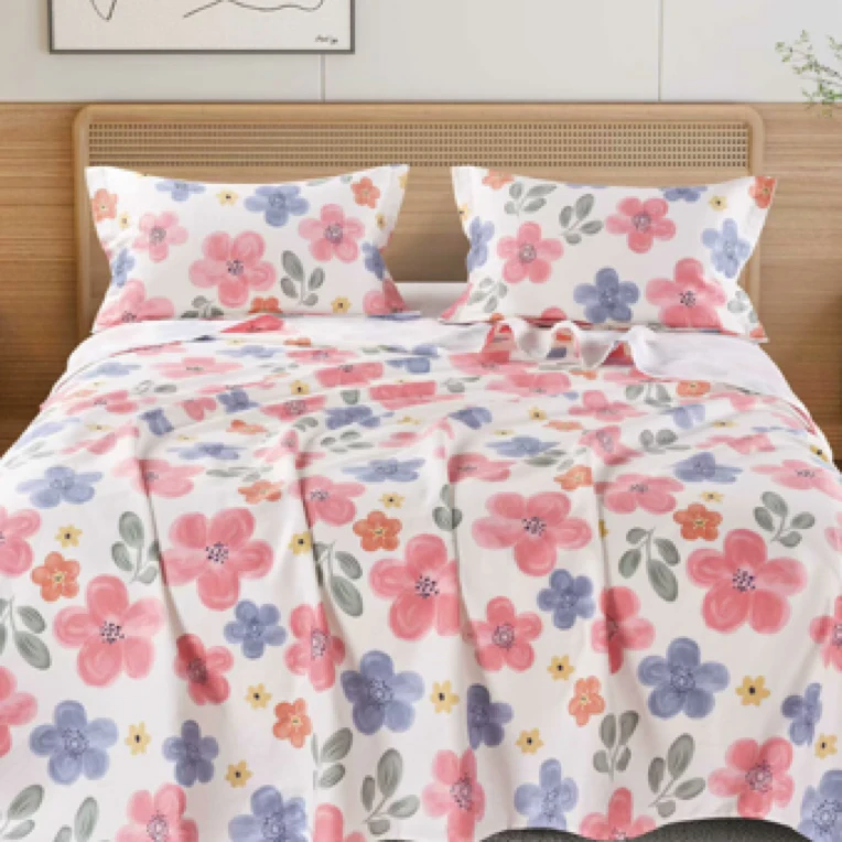 媛晓家纺【竹棉粗布】加厚老粗布四季床单家用粗布床单