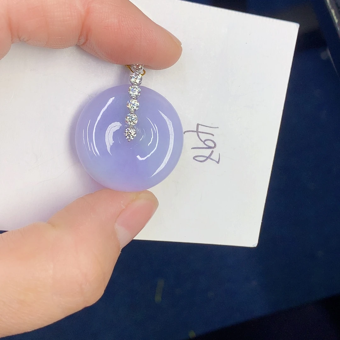 【闪购商品】翡翠18K金镶嵌颈饰000000000