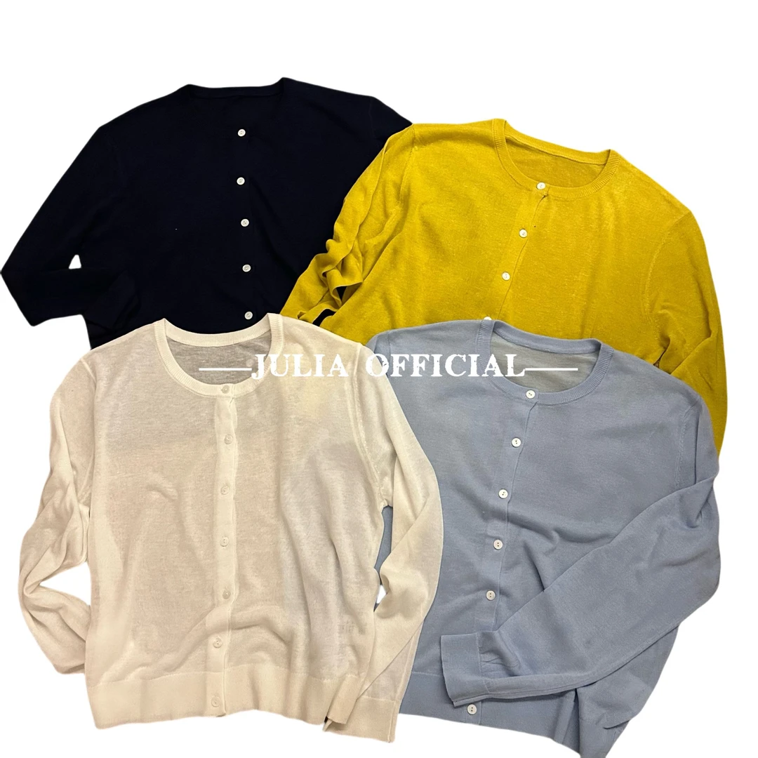 Julia姐姐】春夏必备清凉不扎人薄开衫