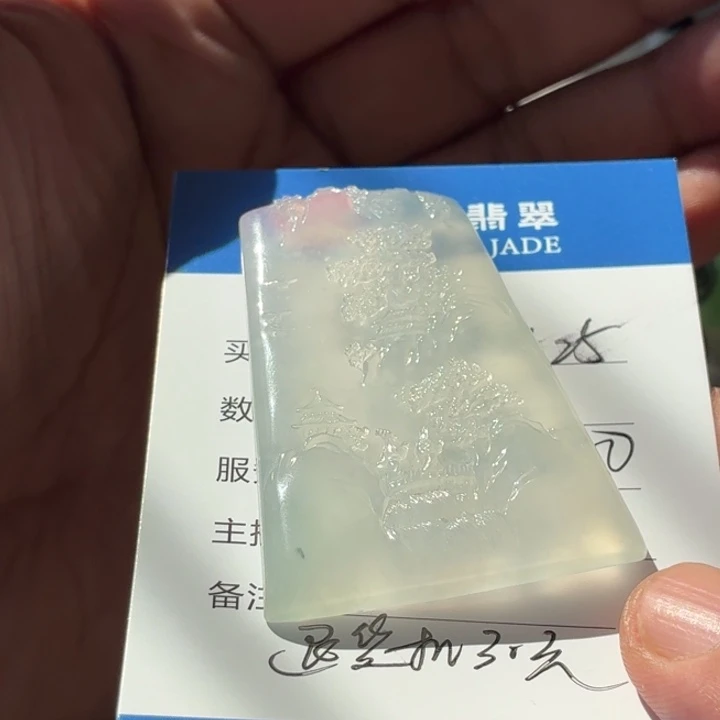 翡翠未镶嵌颈饰天然翡翠