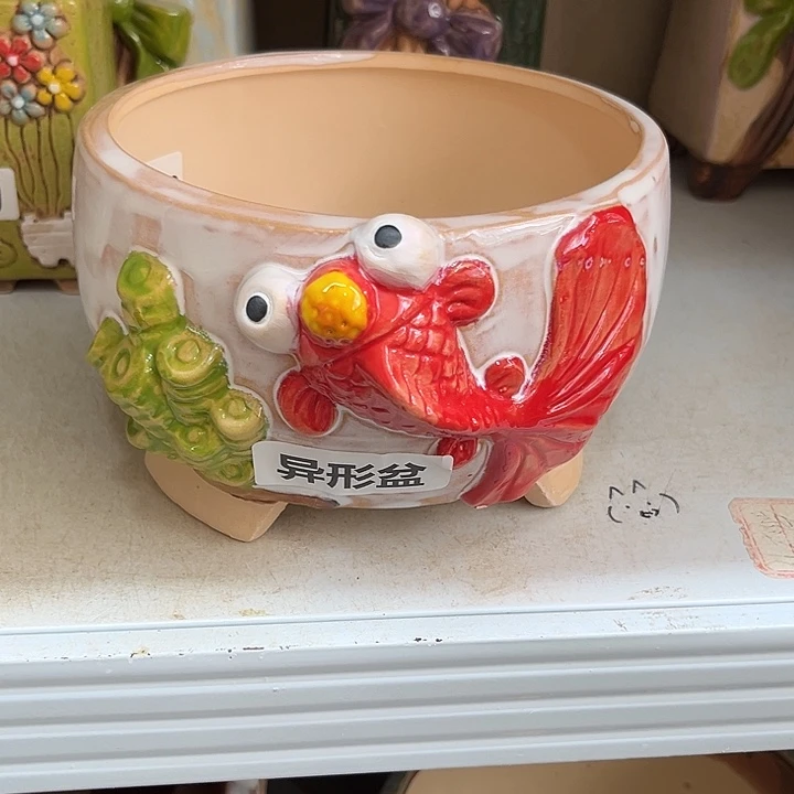 花盆紫砂粗陶材质多肉花盆