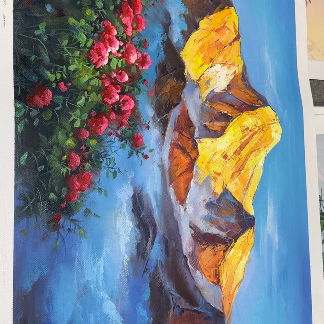 油画你在我心里是个什么